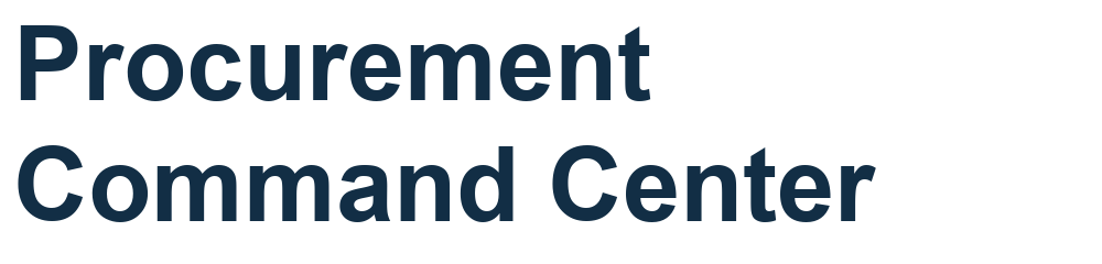 Procurement Command Center